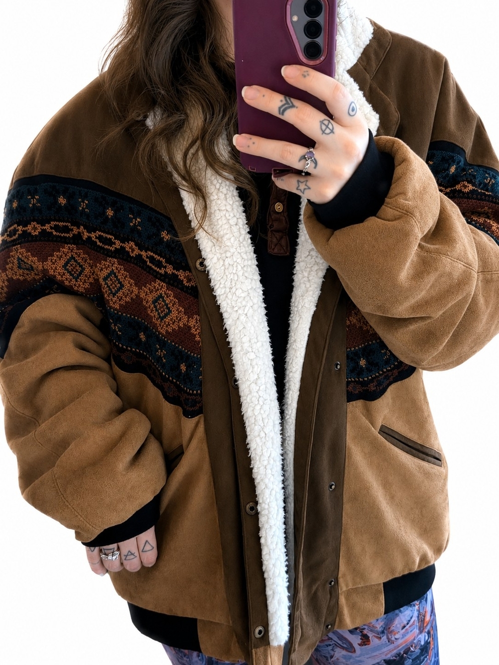 Aztec Bomber Jacket - Picture 3 of 7